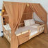 Ciel de lit cabane (pack de 2) Camel
