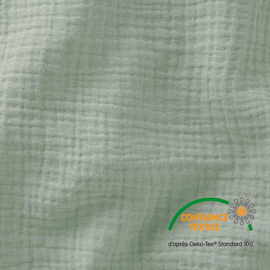 Ciel de lit cabane (pack de 2) Vert de gris