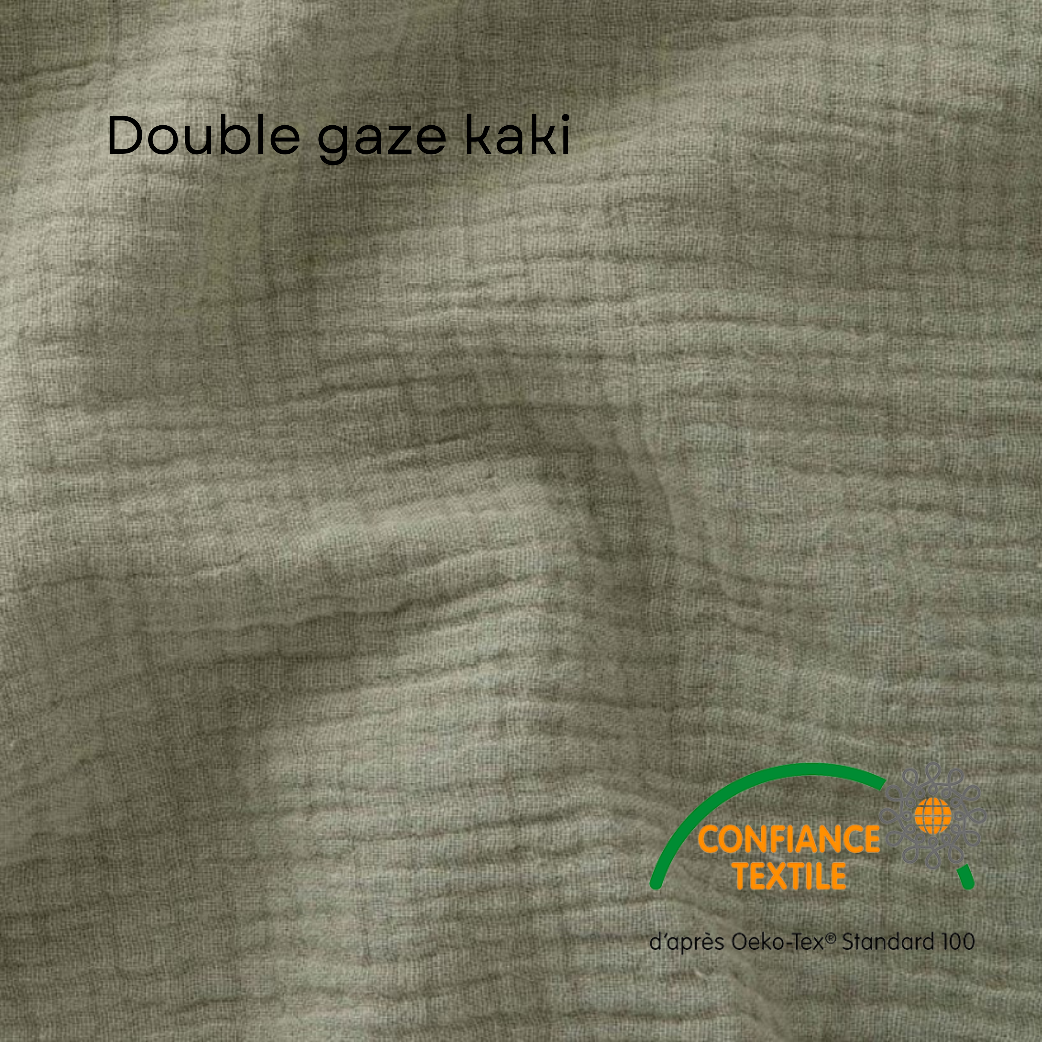 Ciel de lit cabane Vert Kaki
