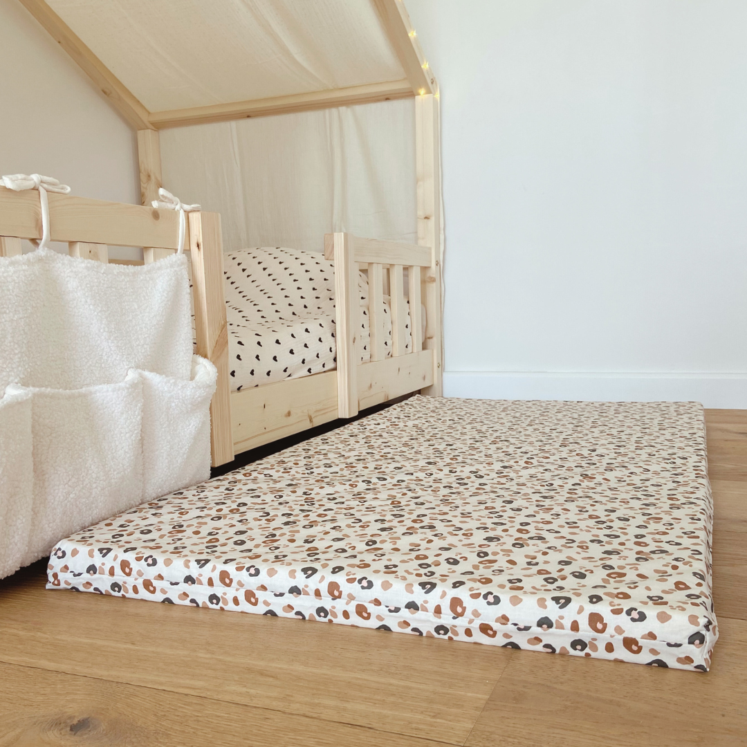 Tapis de motricité Gaspard léopard