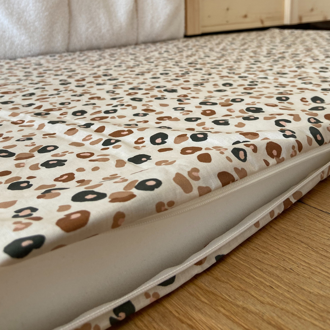 Tapis de motricité Gaspard léopard