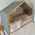 Ciel de lit cabane Vert Kaki