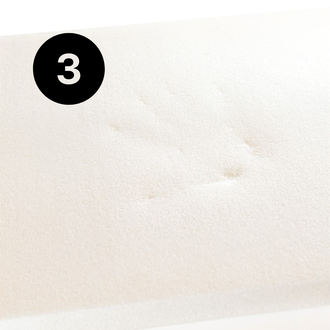 Matelas bébé 60x120cm - Mousse &amp; latex à mémoire de forme