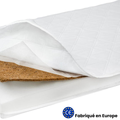 Matelas enfant Mousse &amp; coco 80x160cm