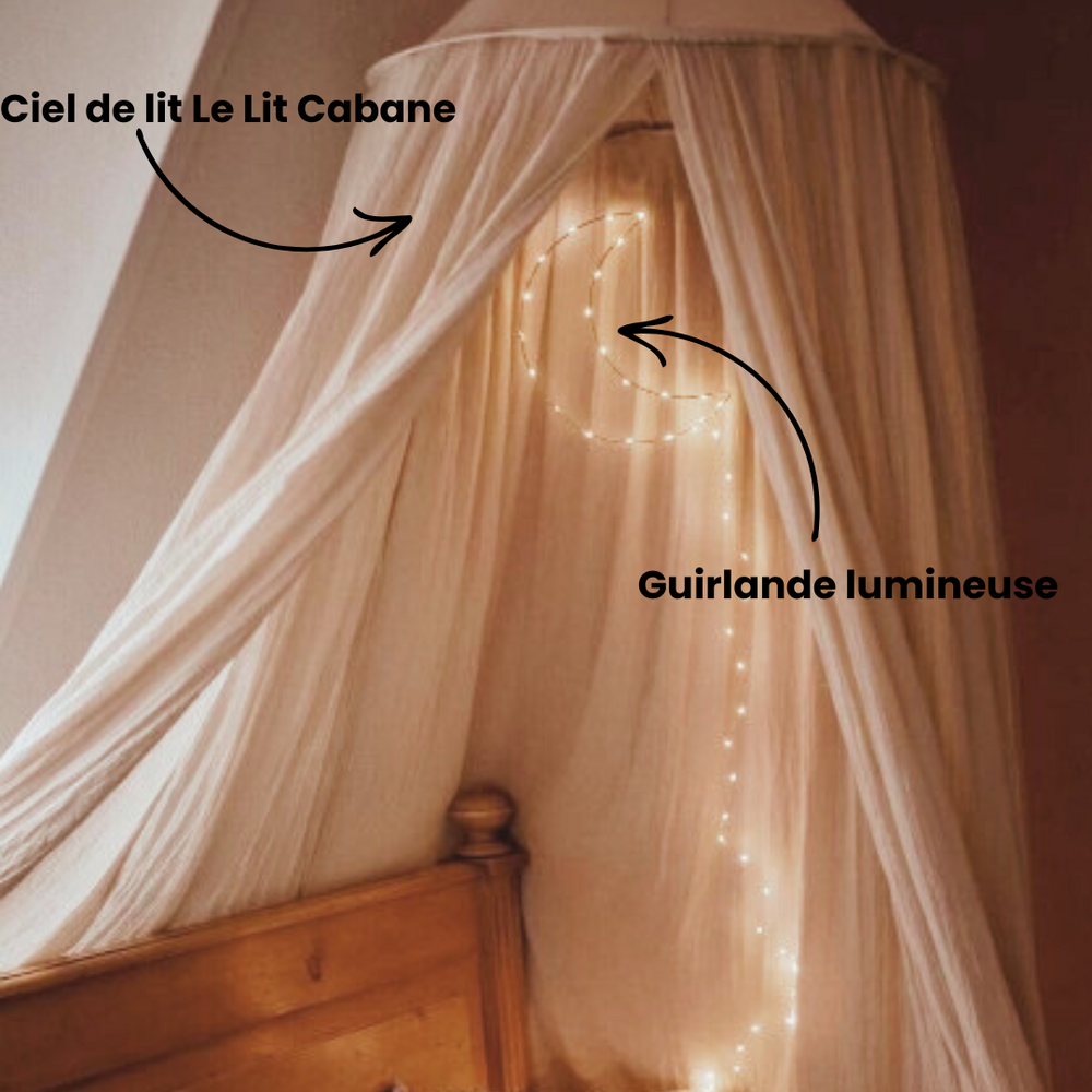 Guirlande Lumineuse Lit Cabane