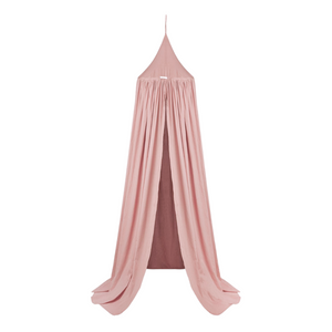 Baldacchino rosa in cotone biologico