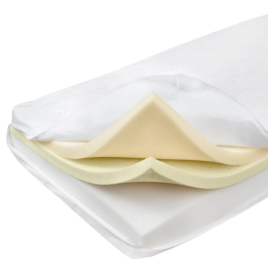 Matelas enfant 90x200cm - Mousse &amp; latex à mémoire de forme