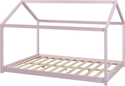 Montessori kajuitbed - 90x200cm - Roze