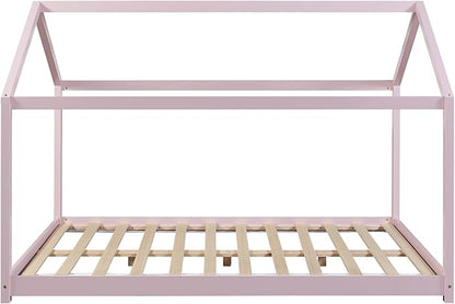 Montessori kajuitbed - 90x200cm - Roze