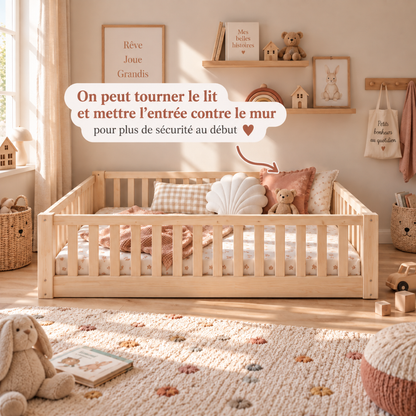 Lit Montessori Basile 140x200cm