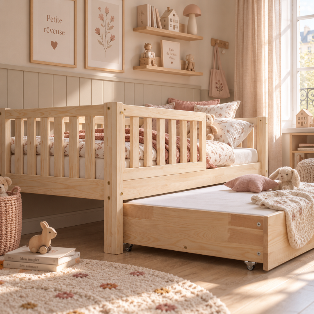 Montessori Alba bed 90x190cm met lade