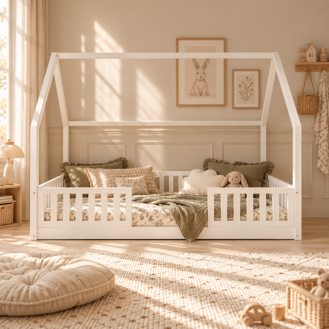 Grand lit cabane Montessori Andrea