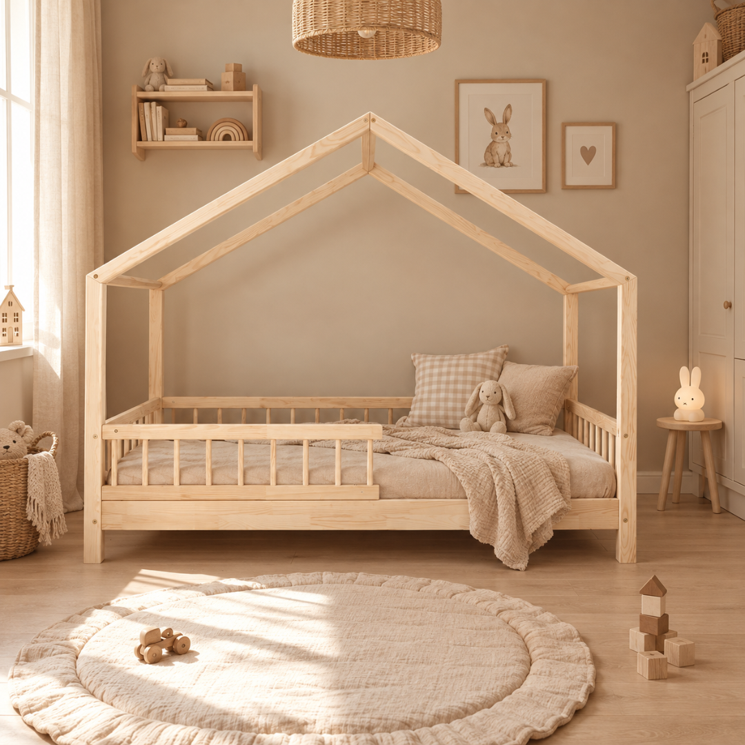 Cabinebed met barrière Ivan 70x140cm