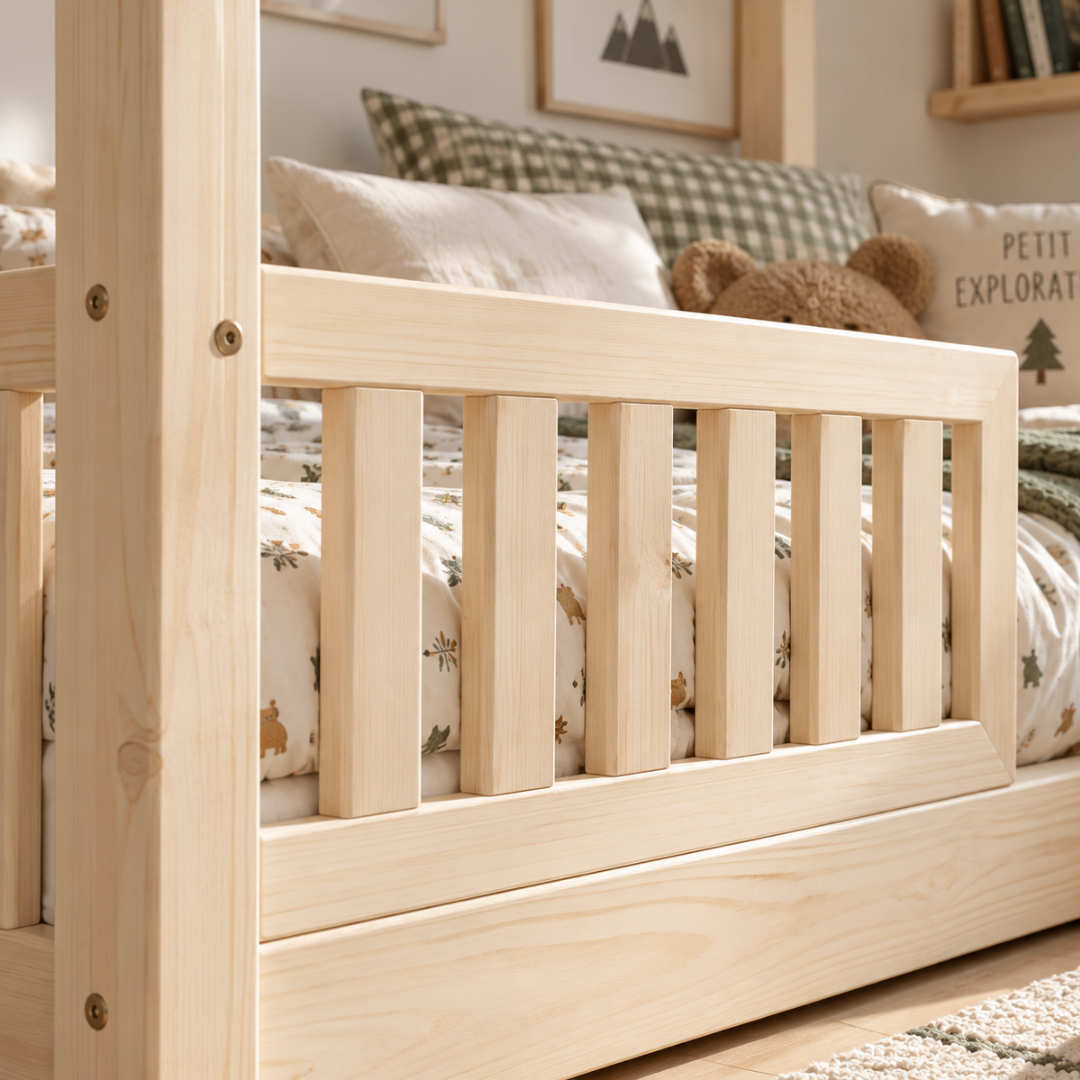 Lit cabane Montessori Matteo 90x190cm