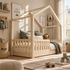 Lit cabane Montessori Matteo 90x190cm