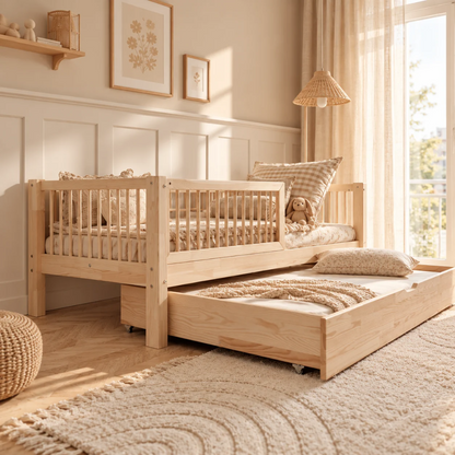 Montessori Alba bed 90x190cm met lade