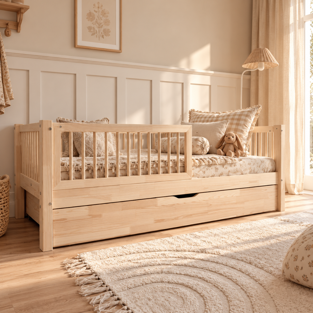 Lit Montessori Alba avec tiroir Personnalisable