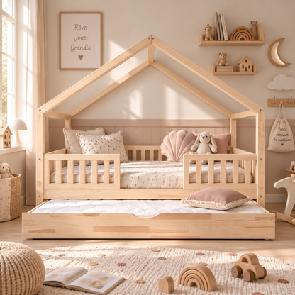 Cabinebed met lade Dario extra bed 90x190cm