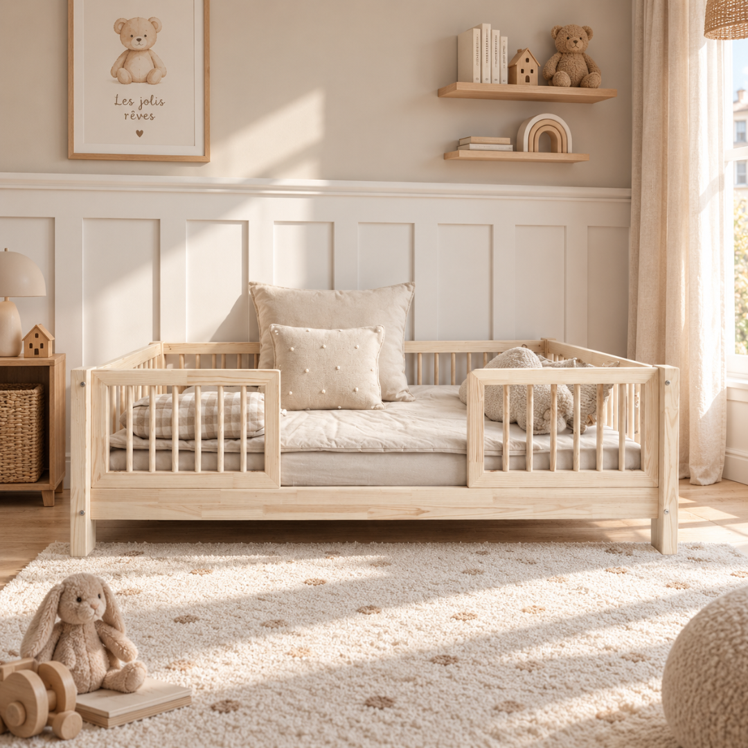 Lit enfant Alba avec entrée au milieu