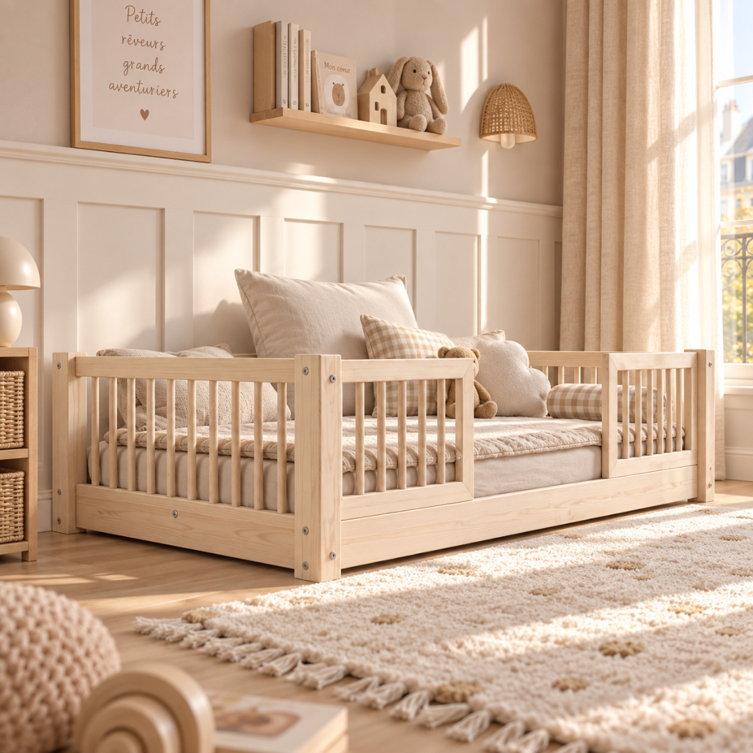 Lit enfant Alba avec entrée au milieu