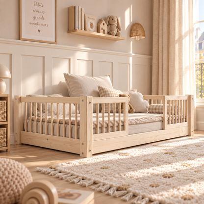 Lit enfant Alba avec entrée au milieu