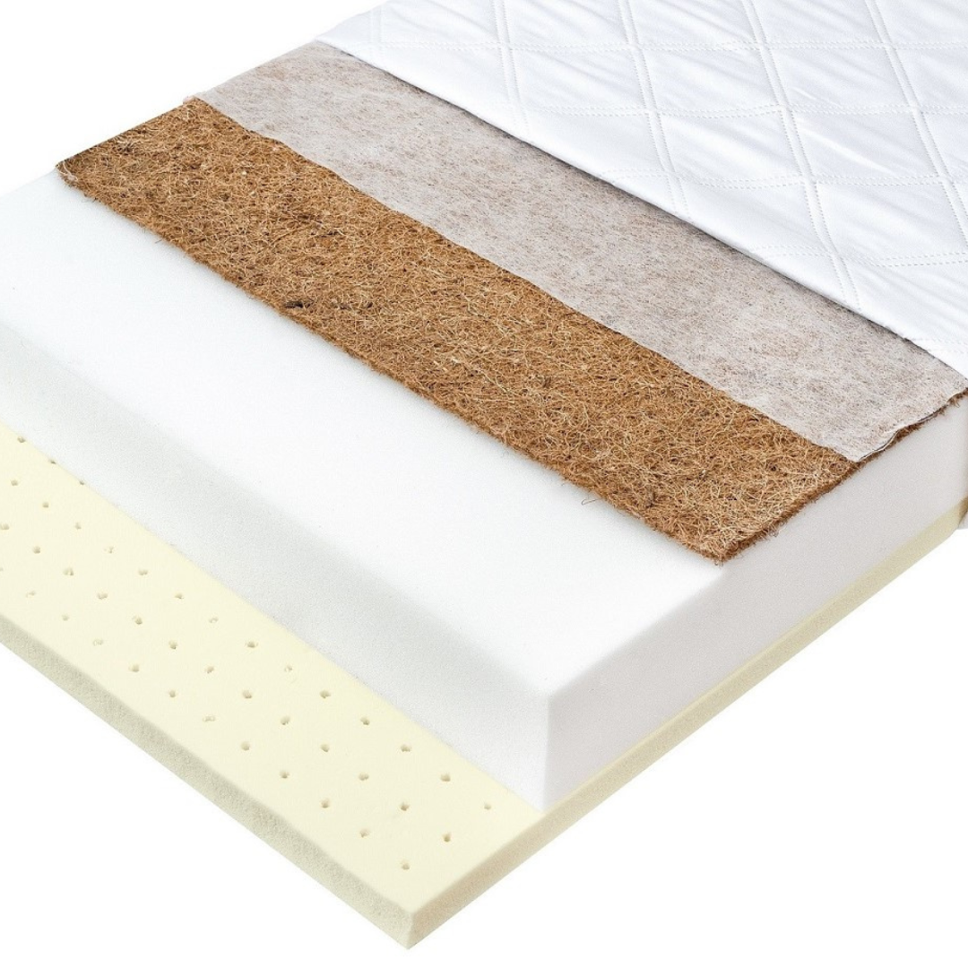 Hypoallergeen kindermatras 90x200cm