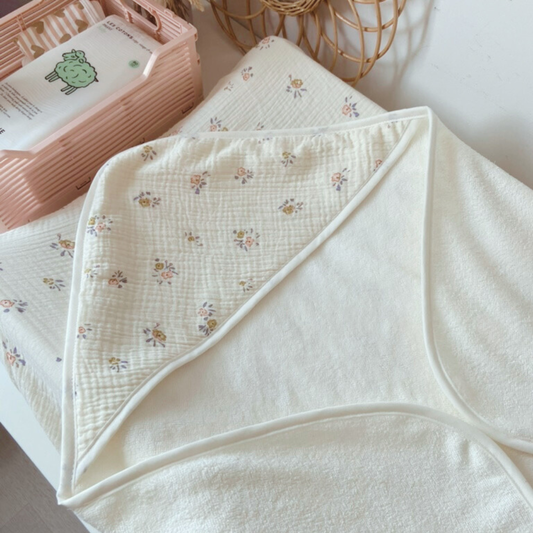 Cape de bain bébé Ninon