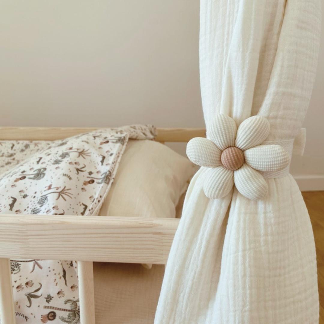 Lot de 2 attaches pour ciel de lit cabane