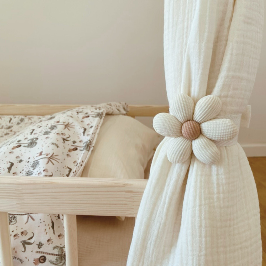 Lot de 2 attaches pour ciel de lit cabane