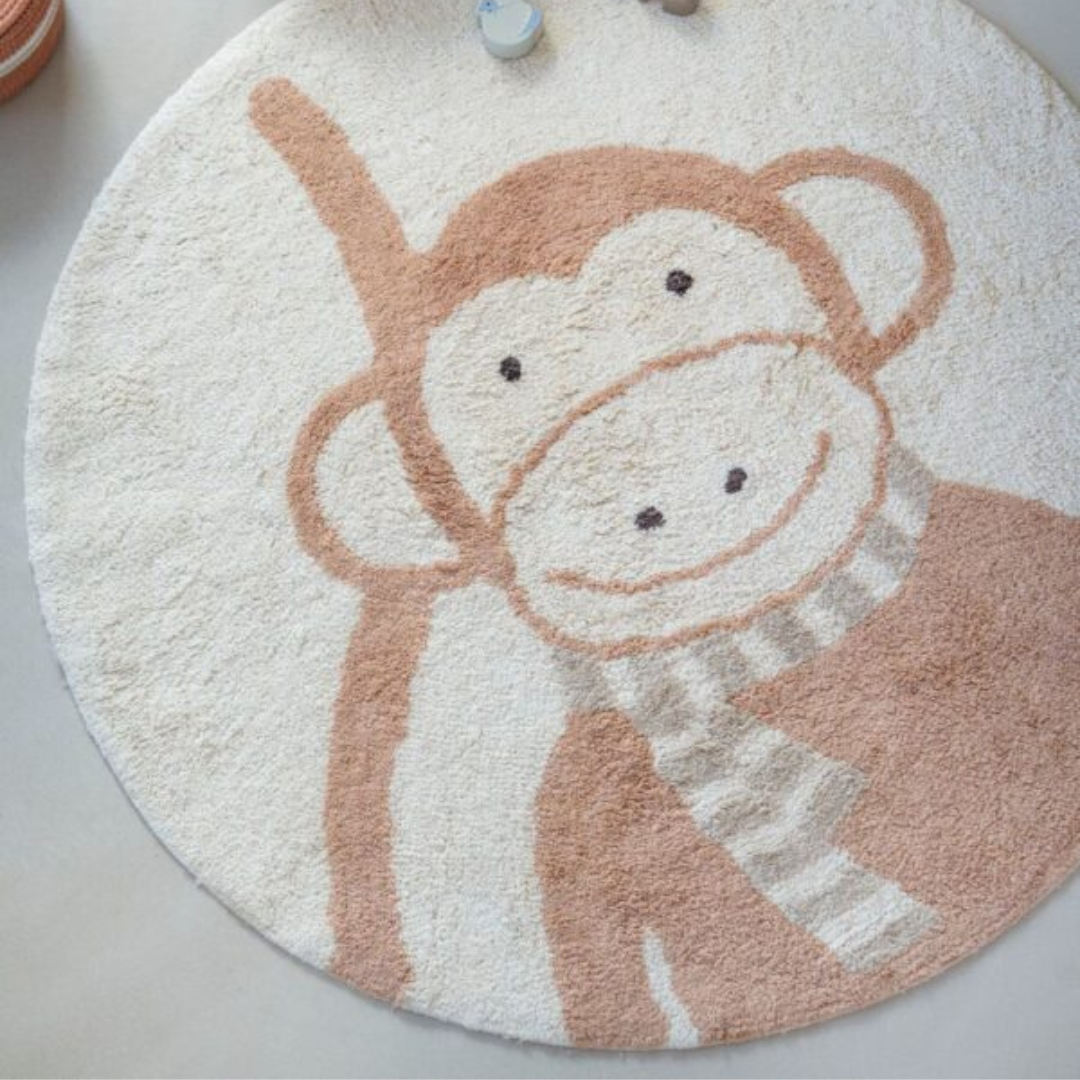Tapis enfant singe