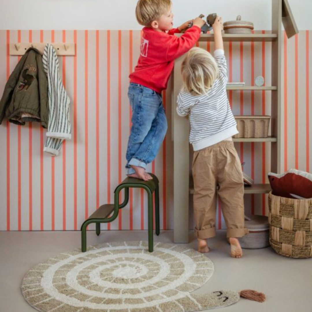 Tapis enfant escargot