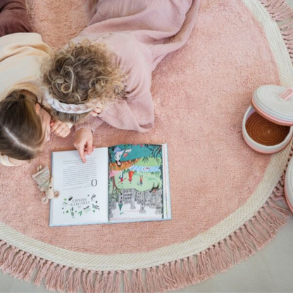 Tapis enfant rose