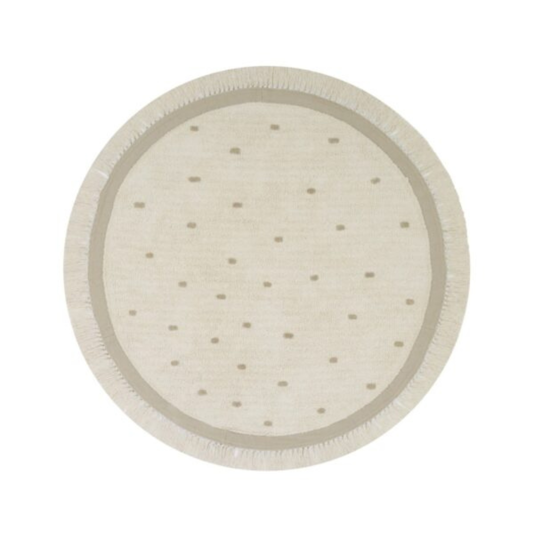 Tapis enfant écru &amp; beige