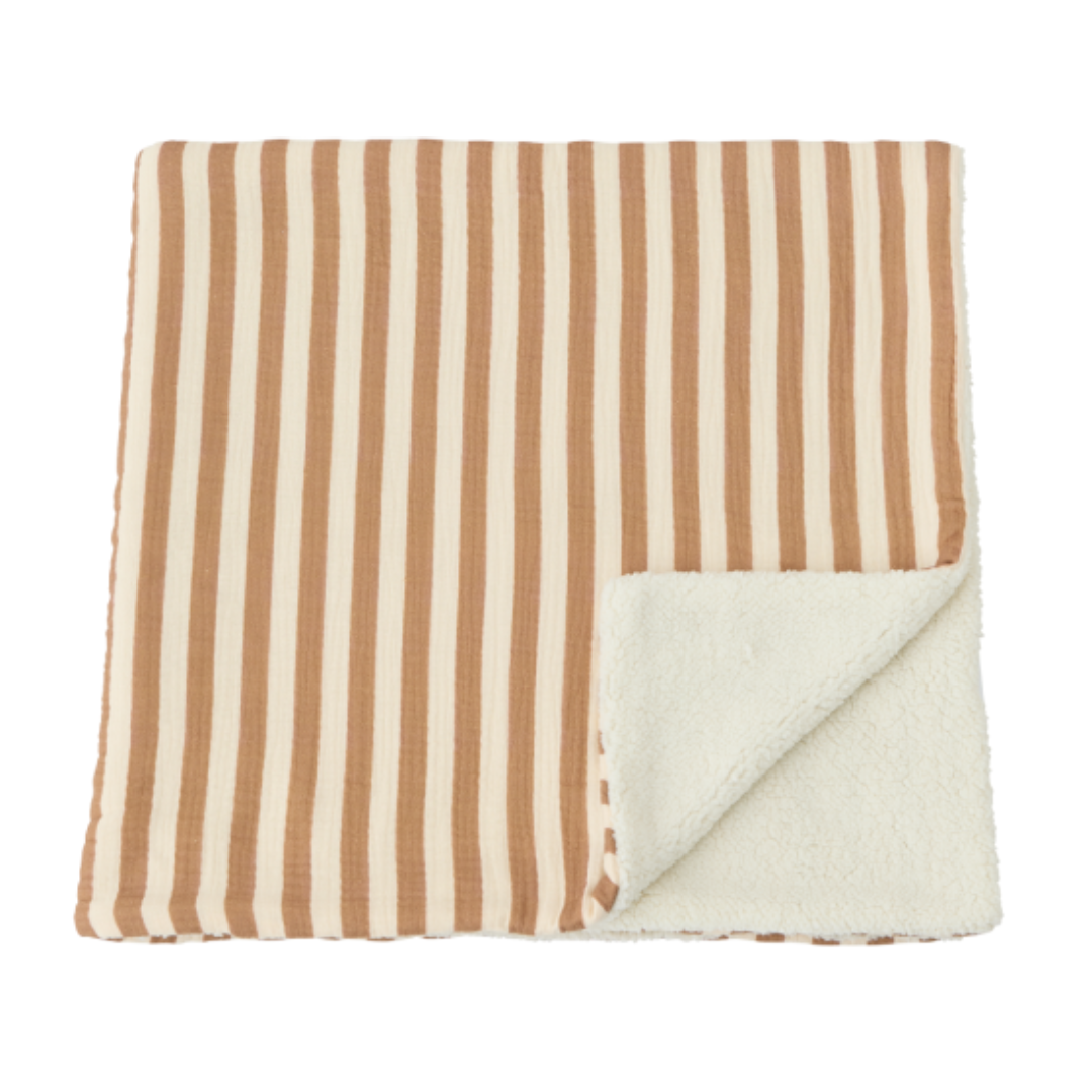 Couverture enfant rayures