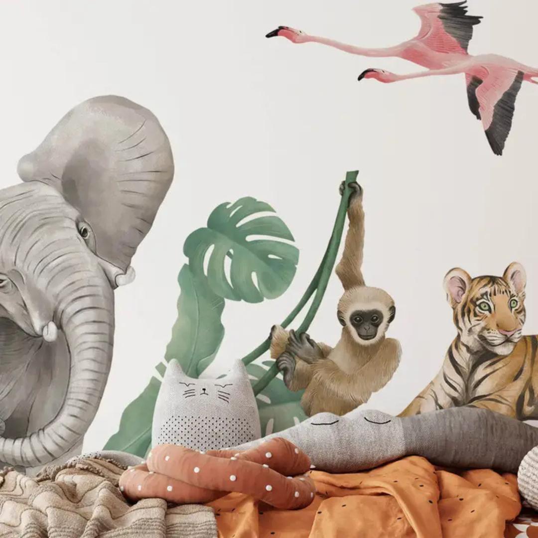 Sticker Enfant Jungle