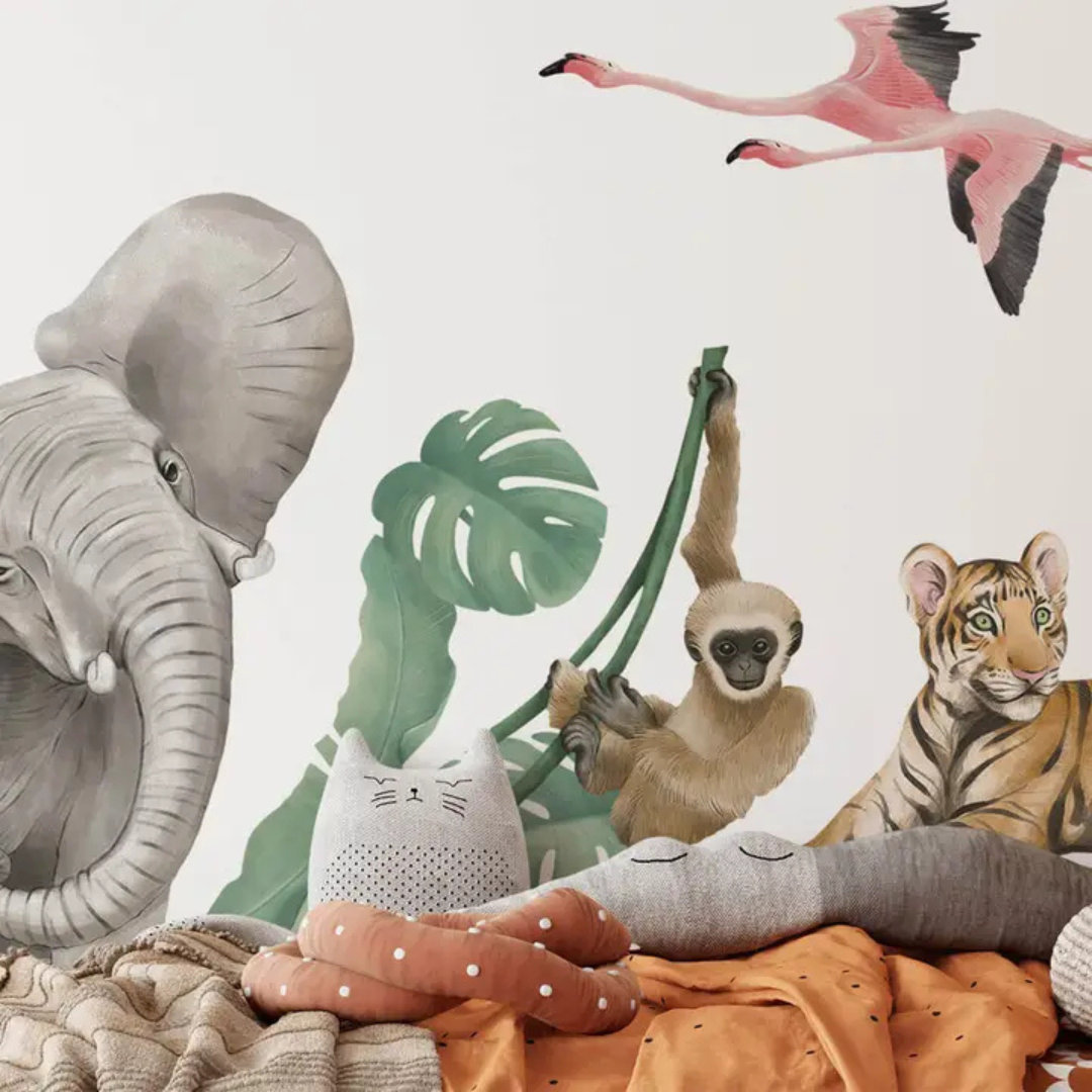 Sticker Enfant Jungle