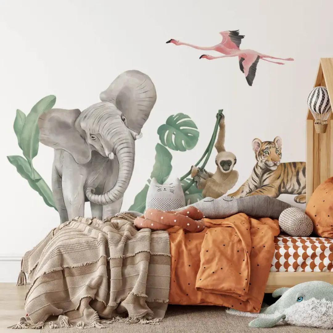 Sticker Enfant Jungle