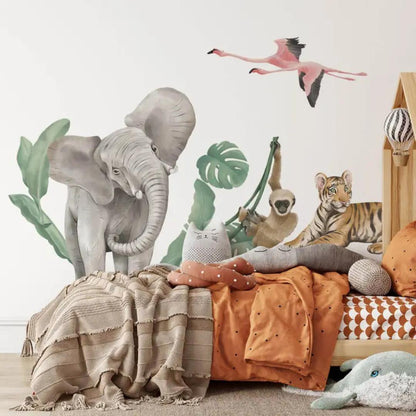 Sticker Enfant Jungle