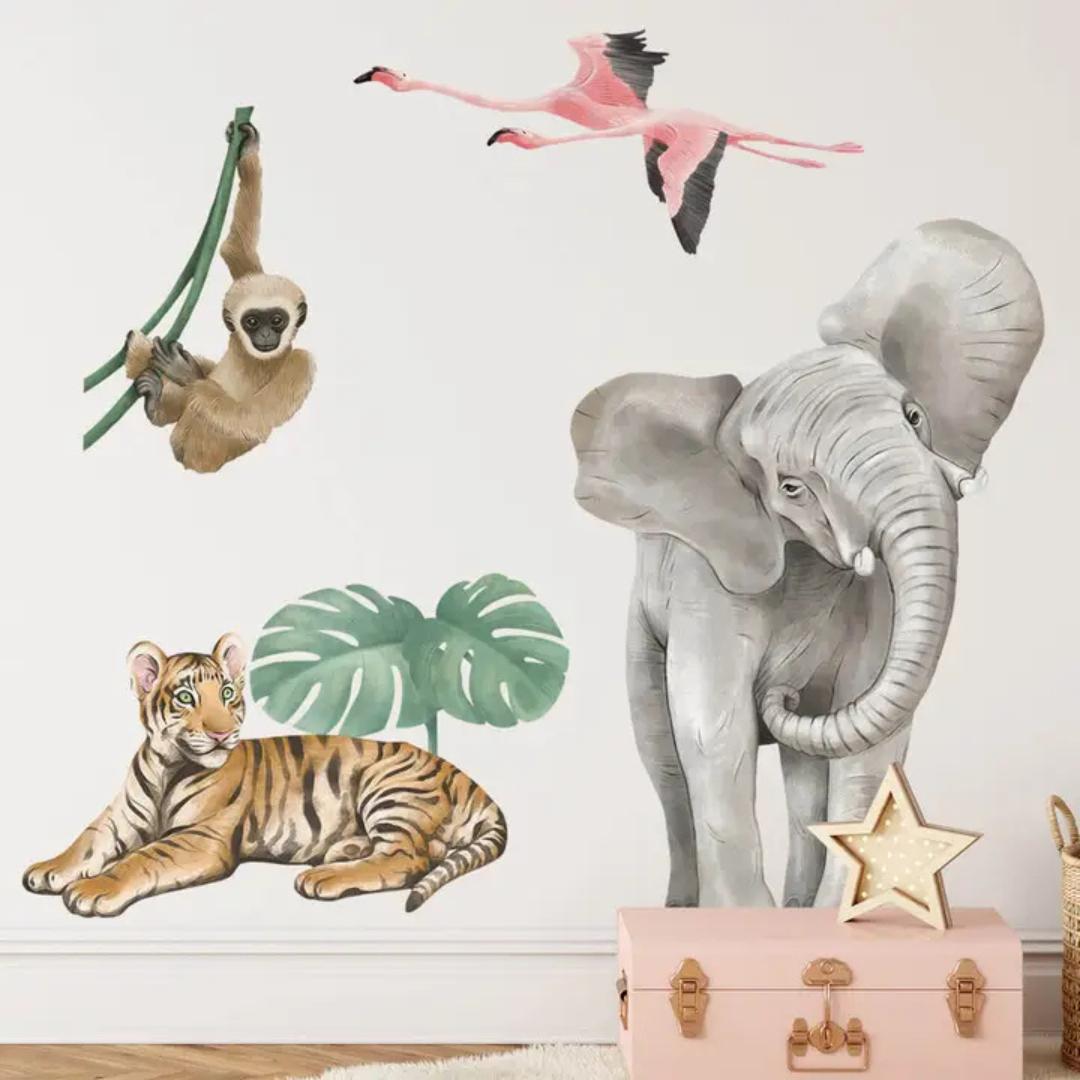 Sticker Enfant Jungle