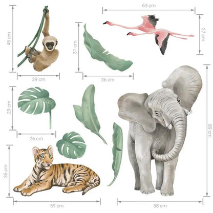 Sticker Enfant Jungle