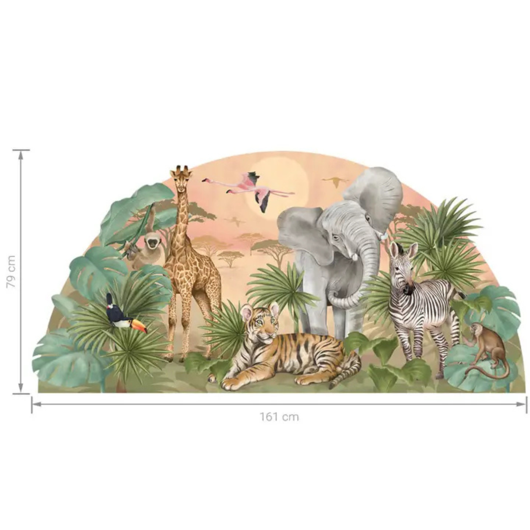 Sticker enfant arche Jungle