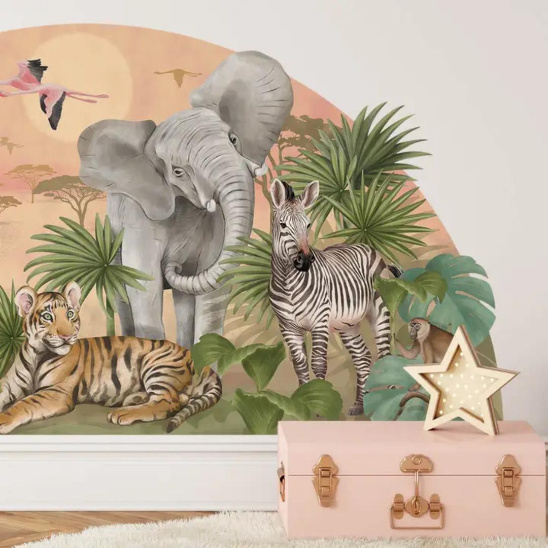 Sticker Enfant Arche Jungle