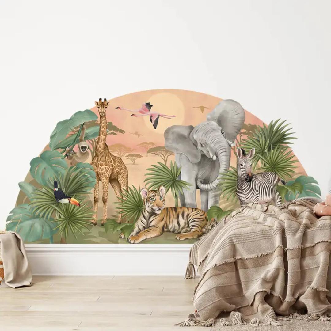 Sticker Enfant Arche Jungle