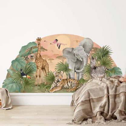 Sticker Enfant Arche Jungle