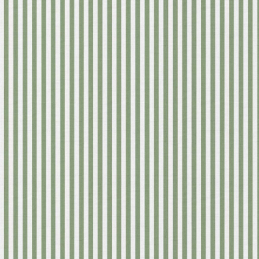 Drap housse enfant rayé vert