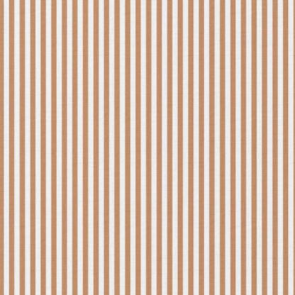 Drap housse enfant rayé camel