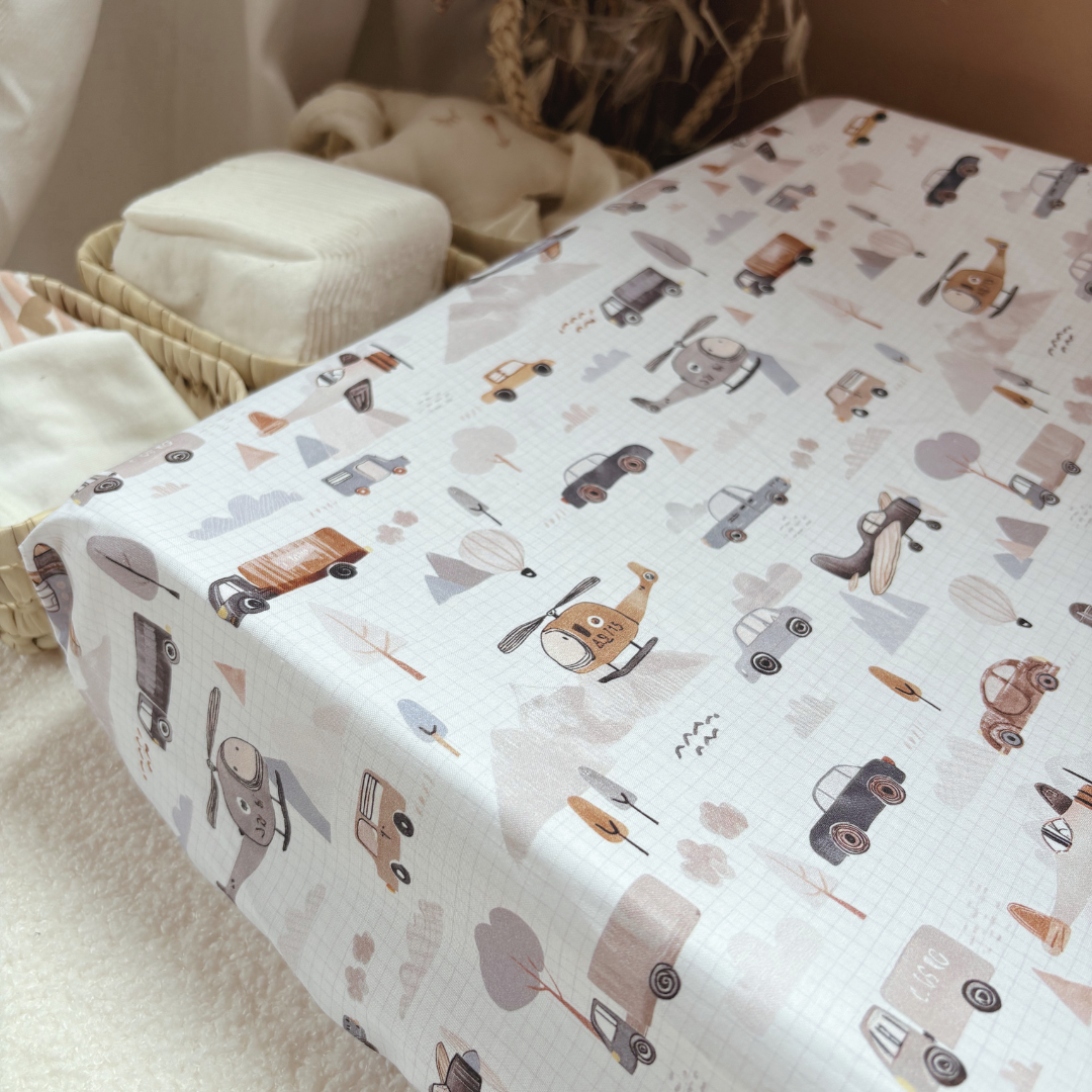 Luiermand + matras + dubbele gaashoes Beige