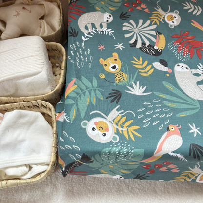Luiermand + matras + dubbele gaashoes Beige
