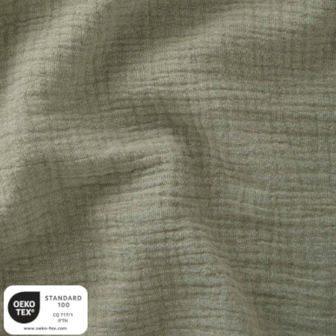 Ciel de lit cabane (pack de 2) Vert kaki