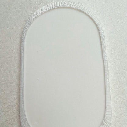 Panier à langer + matelas + housse leopard beige